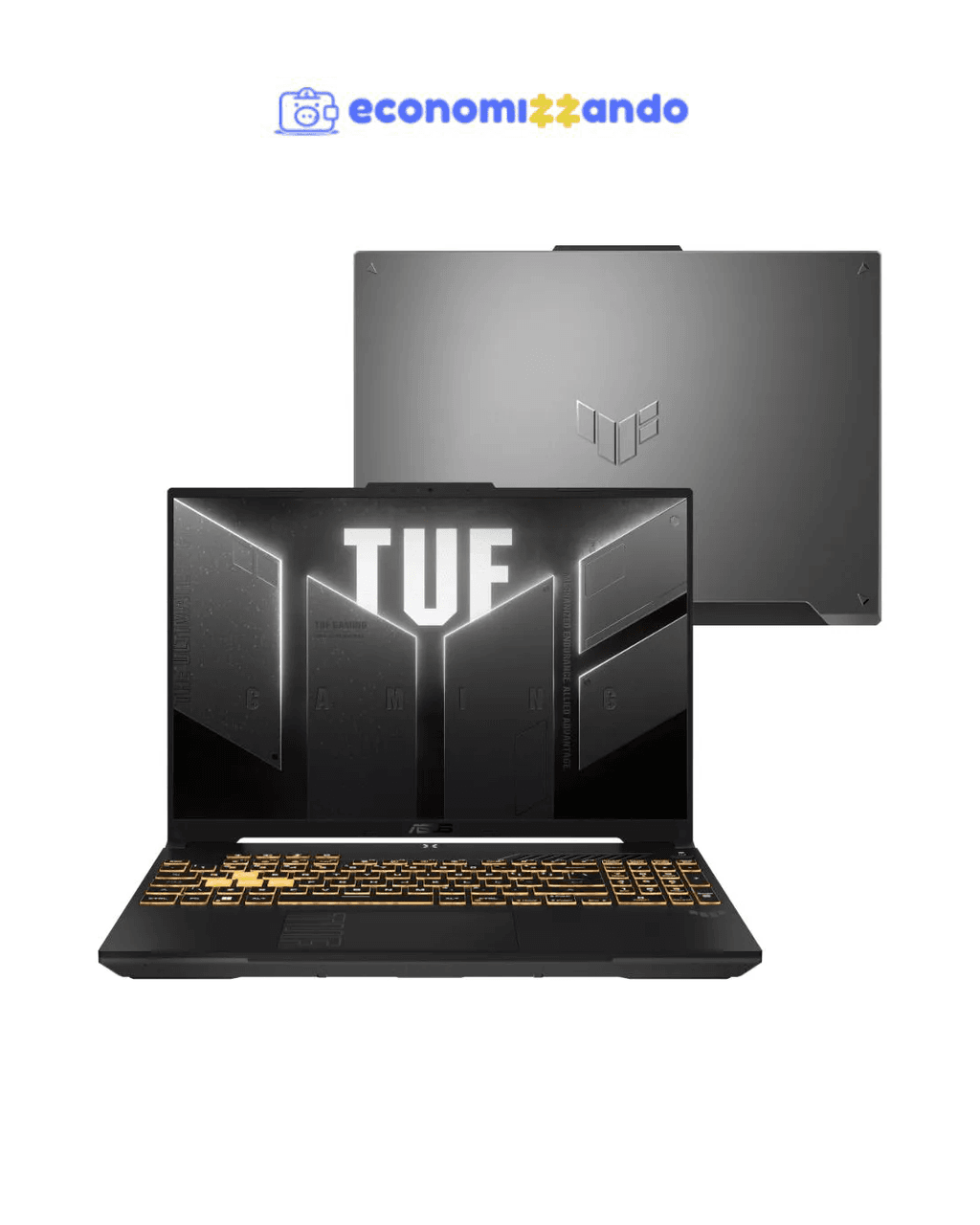 Notebook Asus Tuf Gaming F16 Fx607vu Rtx4050 Intel Core 5 210h 8gb Ram 512gb Ssd Linux Keepos Tela Nível Ips 16 Led 144hz Gray - Rl054