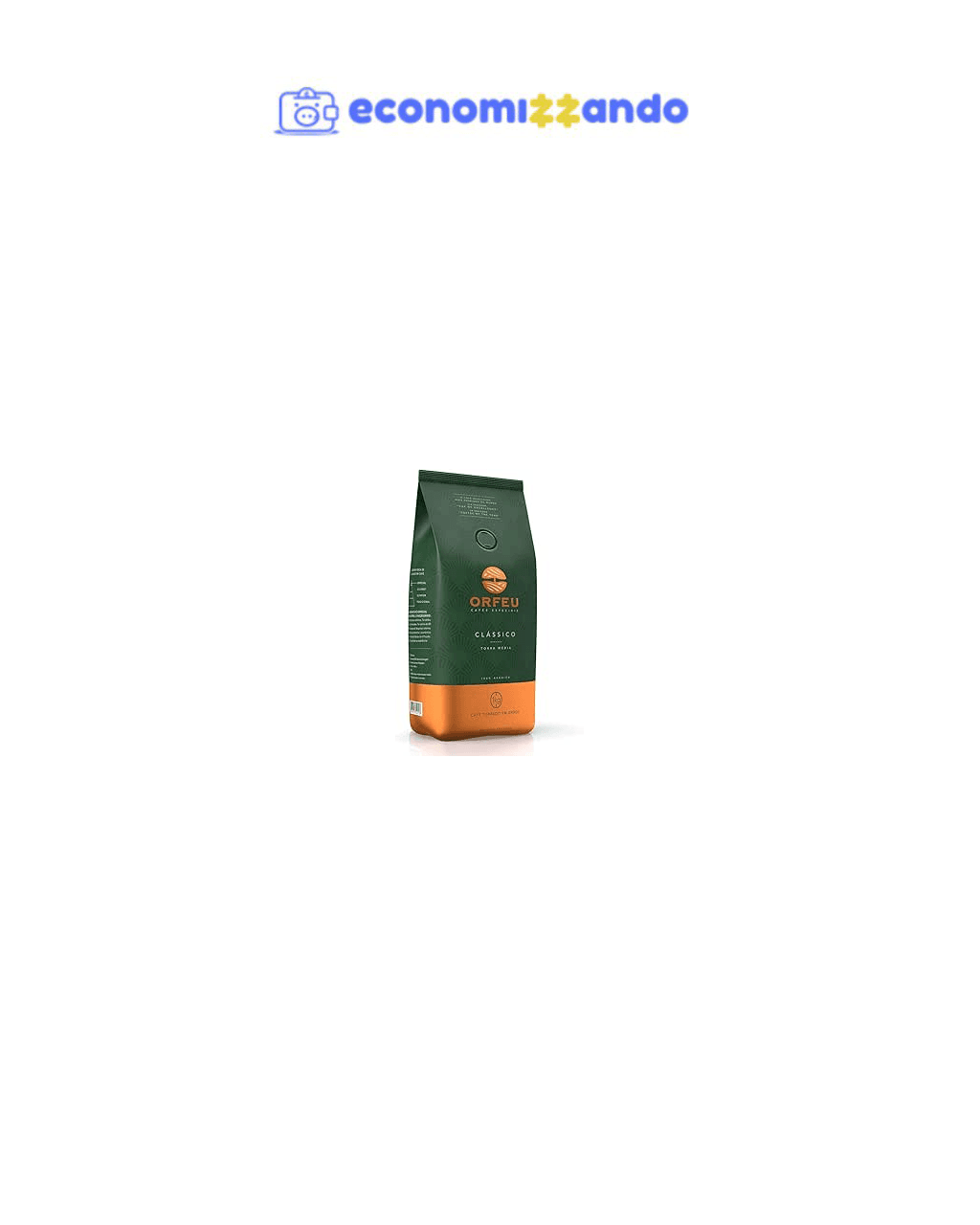 Orfeu, Café em Grãos Clássico, 1kg