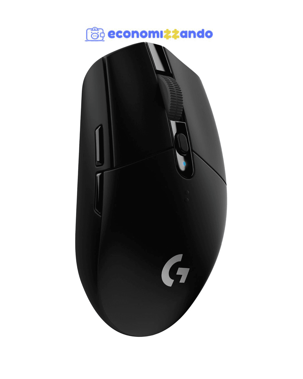 Mouse Gamer Sem Fio Logitech G305 LIGHTSPEED com 6 Botões Programáveis e Até 12.000 DPI - Preto