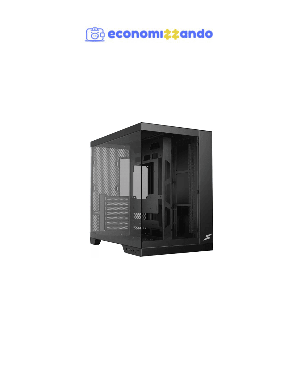Gabinete Gamer Superframe Vhagar, Mid Tower, Sem Fan