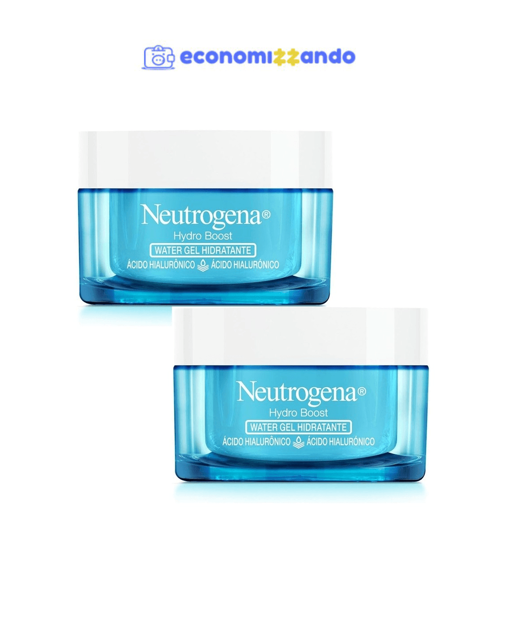 Kit 2 und Hidratante Facial Hydro Boost Water Gel 50g