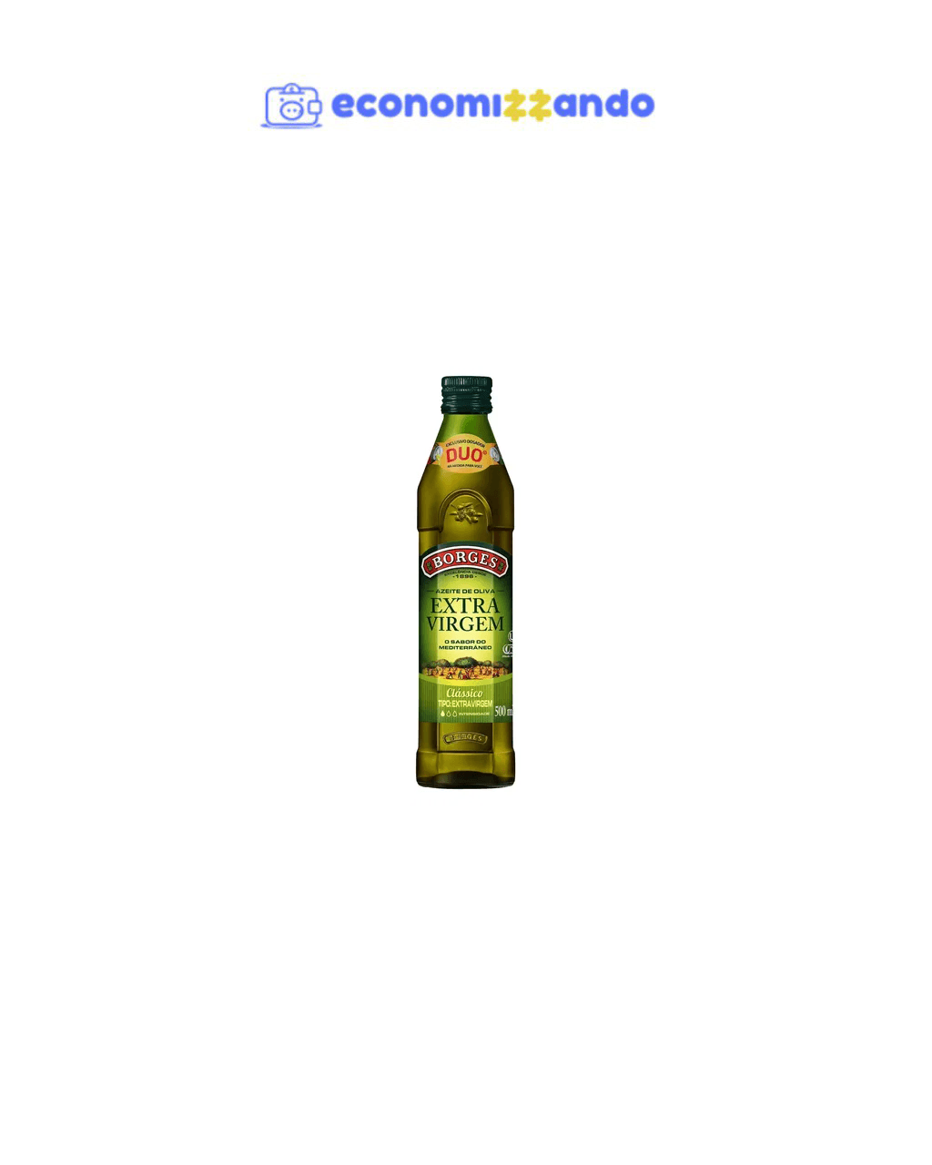 Azeite Espanhol Extra Virgem Borges 500ml