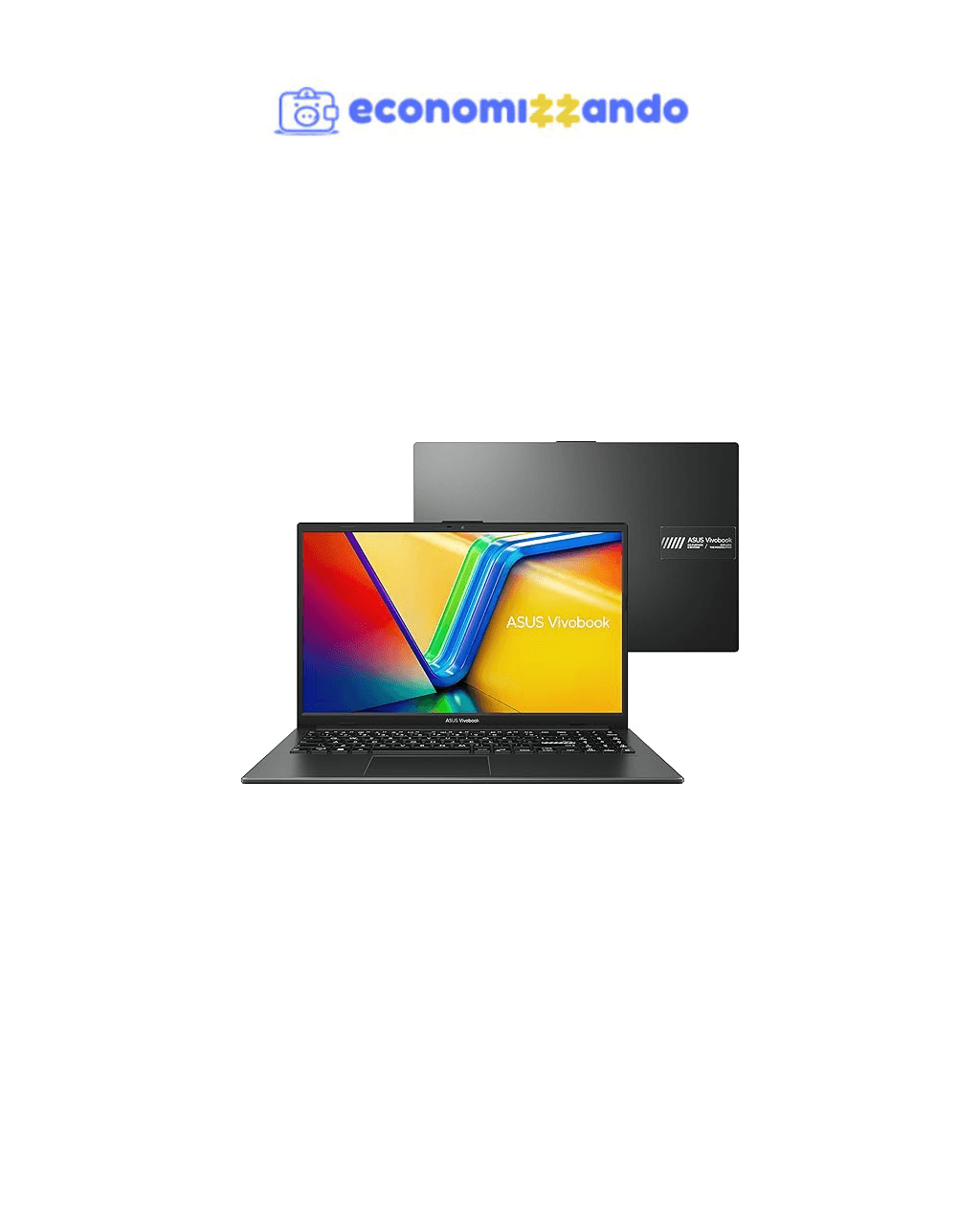 Notebook ASUS VivoBook Go 15, AMD RYZEN 5 7520U, 8GB, 512GB SSD - E1504FA-NJ732