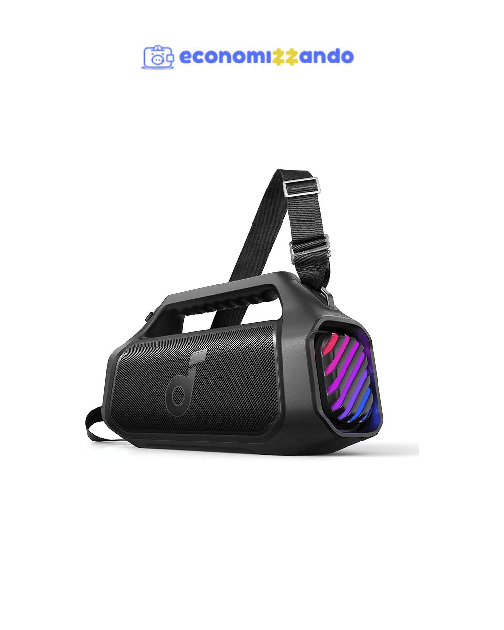 Soundcore Boom 2 Plus da Anker Caixa de Som Portáteis Bluetooth Alto-falante Externo, 140W