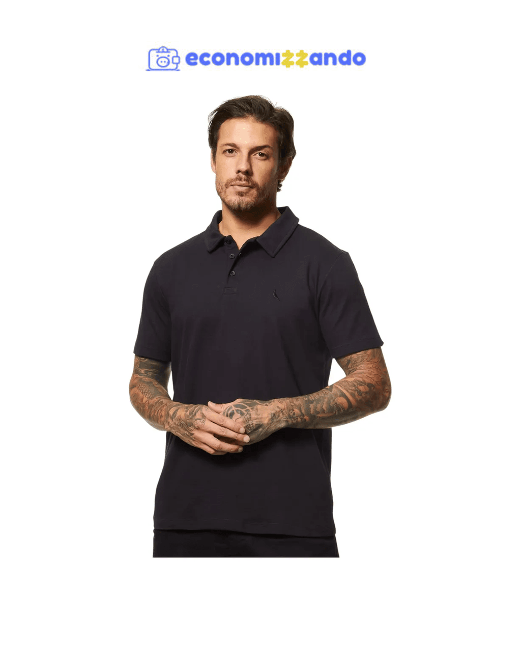 Camisa Polo Masculina Colmeia Reserva