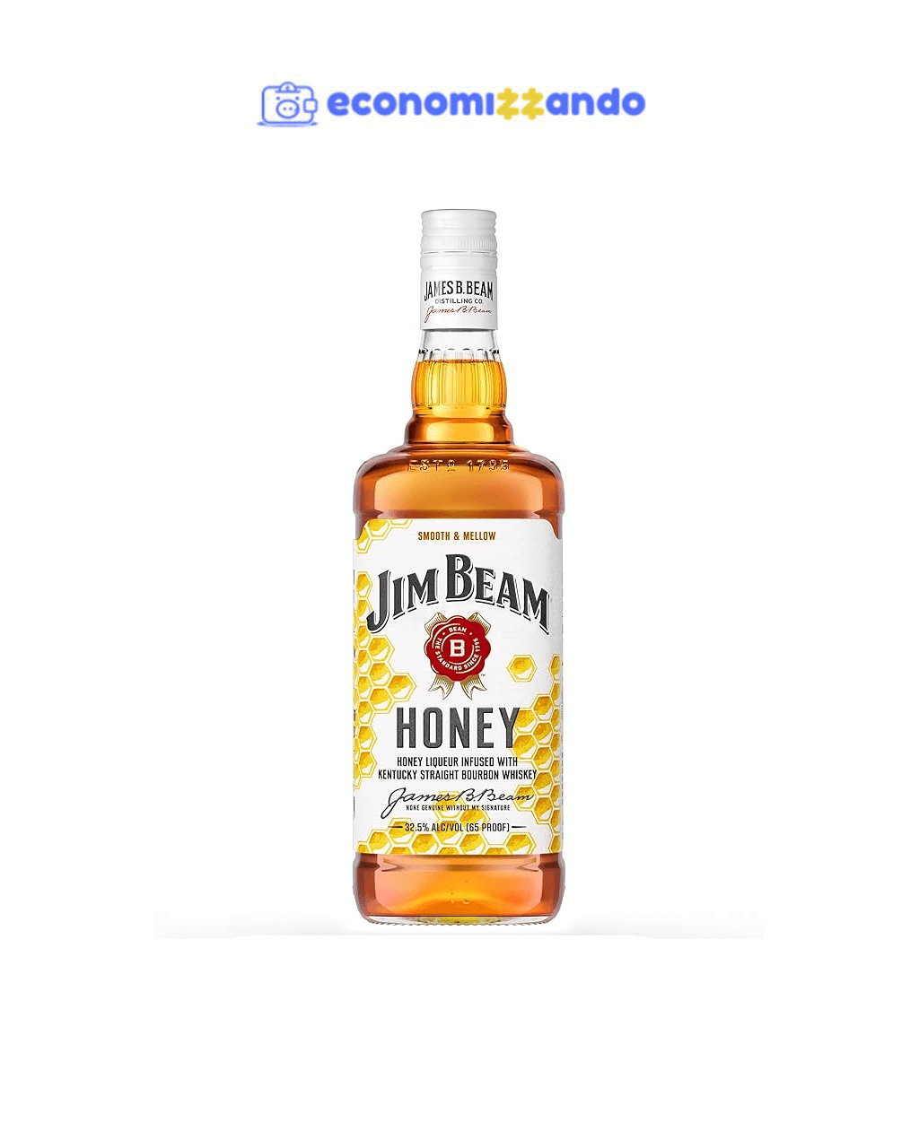 Jim Beam Whisky Honey Bourbon 1L