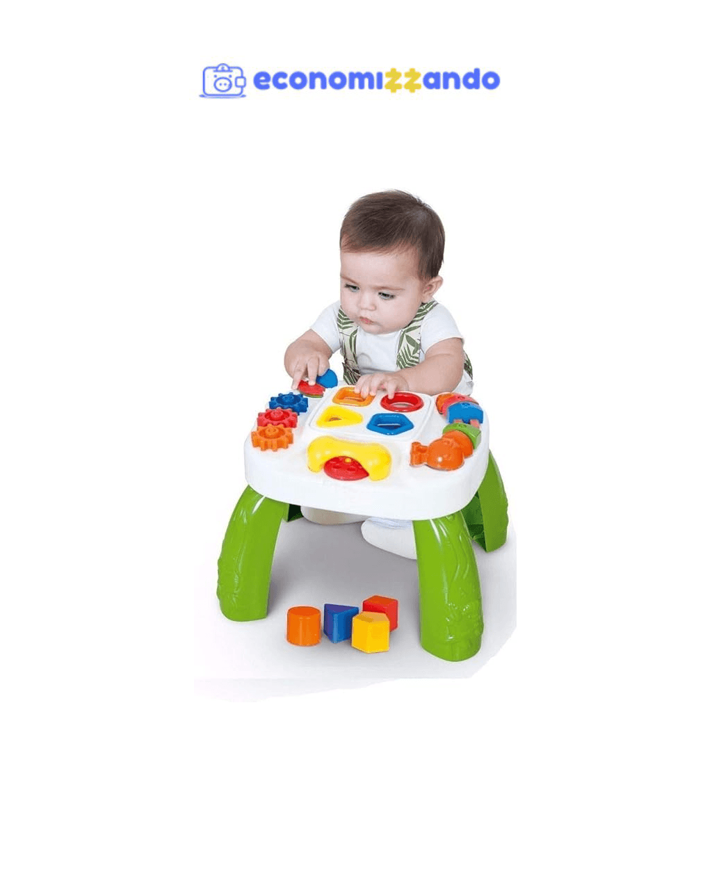 Cotiplas Cotiplás Brinquedo Educativo Mesa Play Time Multicores