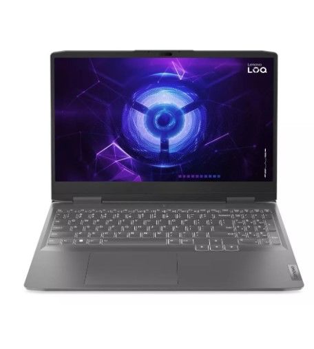 Notebook Gamer Lenovo Loq Intel Core I5 16gb RAM 512gb SSD RTX 2050 Linux Tela 15,6" Full HD 83EUS00400