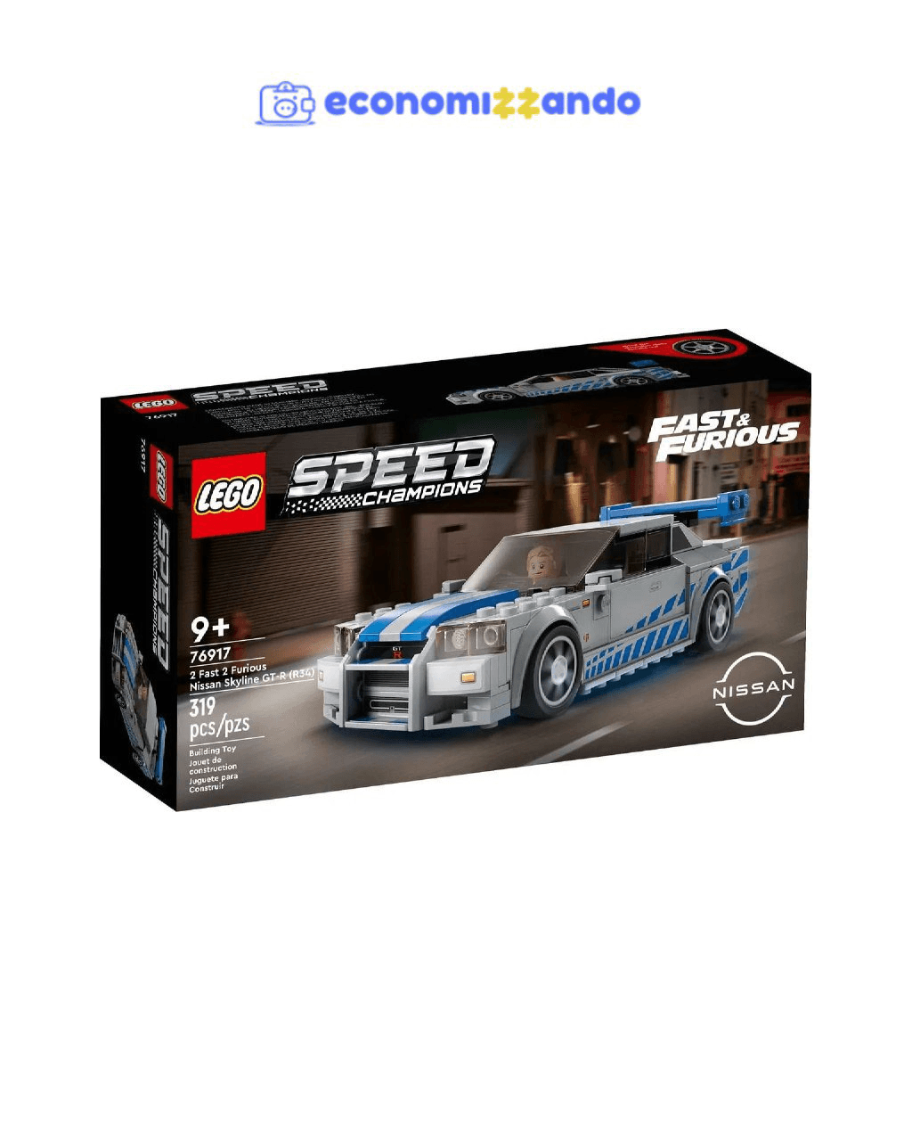 Lego Speed Champions 76917 Nissan Skyline Gt-R 319