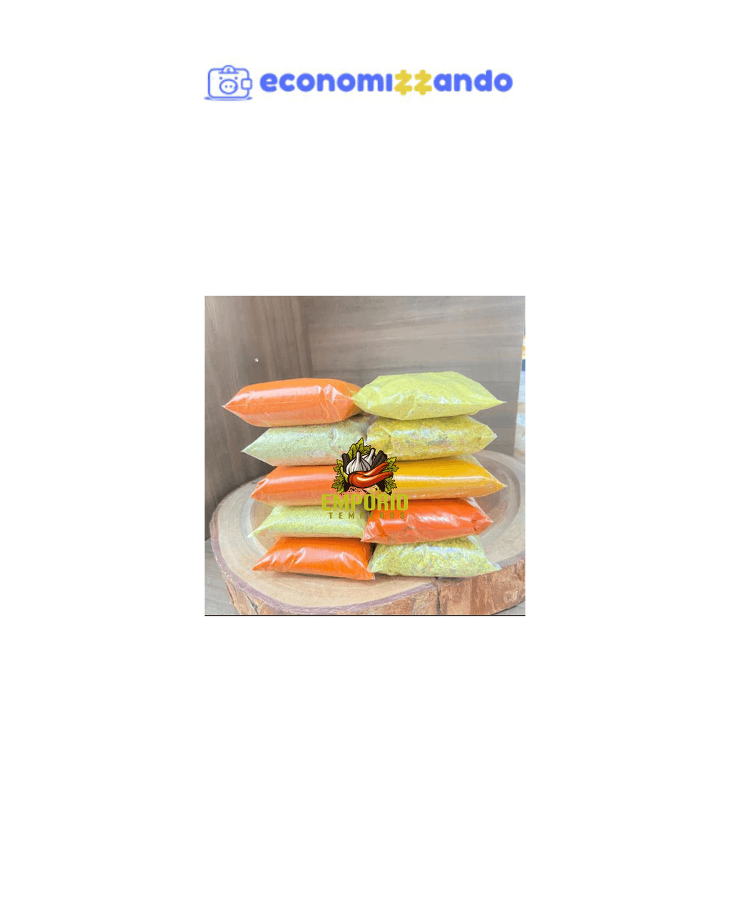 Monte seu kit tempero com 1kg