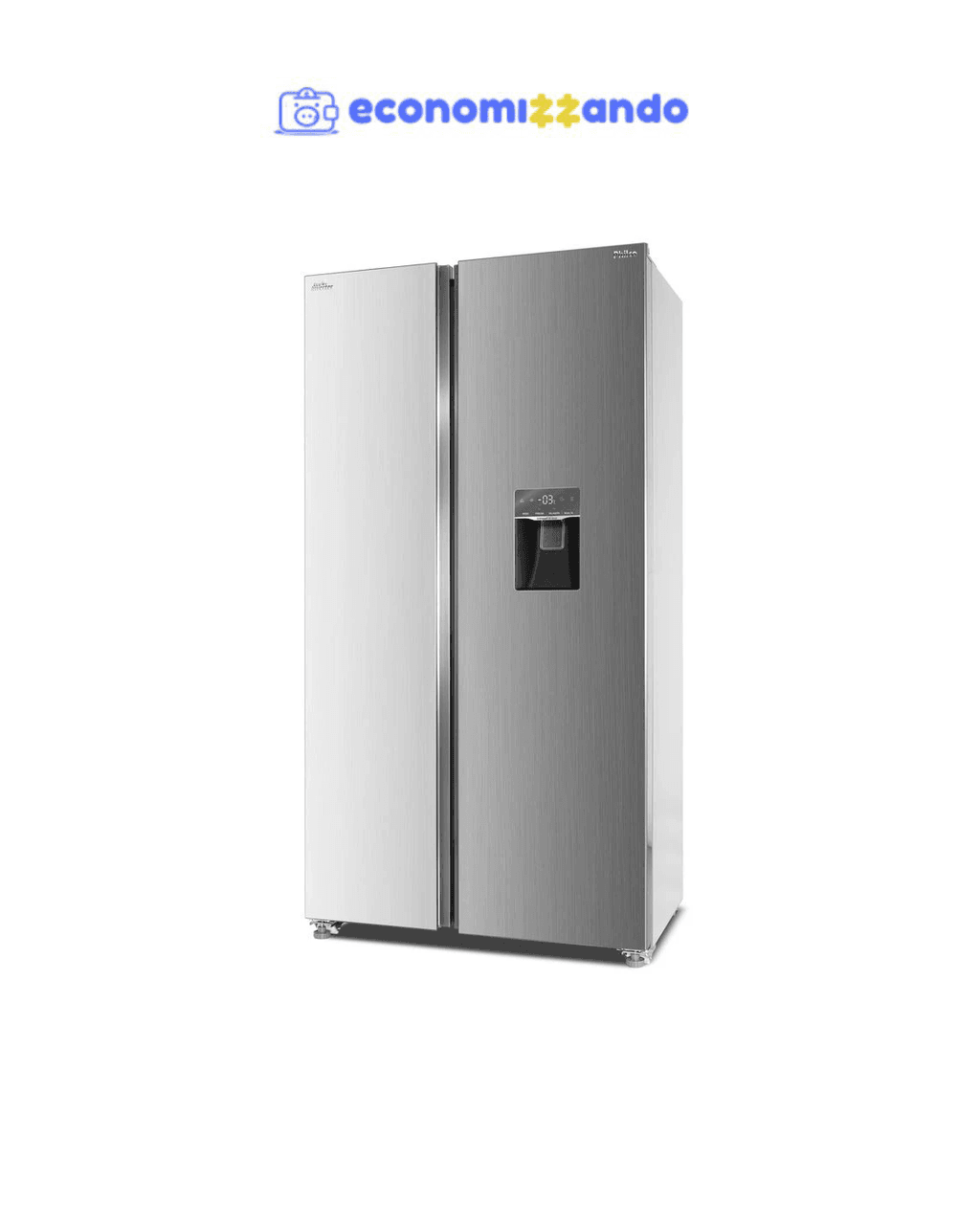 Geladeira Side By Side Philco Eco Inverter Prf535id Frost Free Smart Cooling Inox 434l Inox