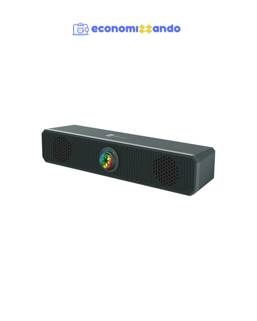 Caixa de Som R8 SP04, 2x3W RMS, Preto, R8-SP04-RBW
