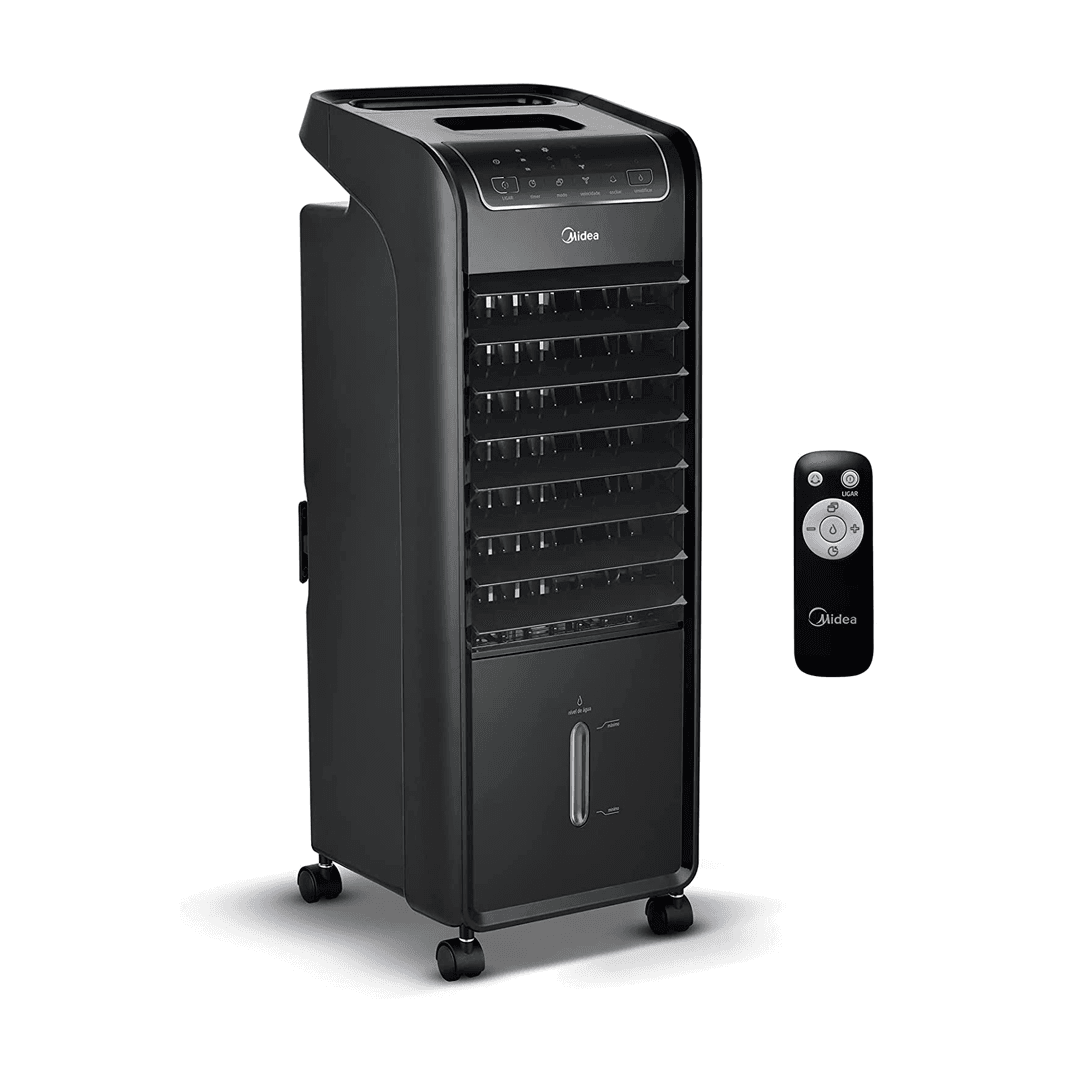 Climatizador de Ar Frio, 60W, 4,5L, Midea Preto 220V, AKAP2