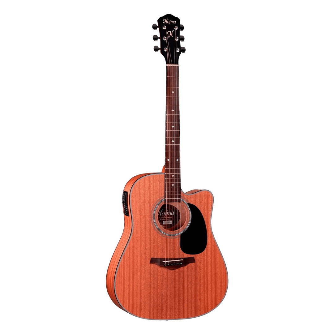 Violão Elétrico Hofma HMF-250 stnt Natural Fosco Aço